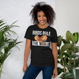 Unisex t-shirt birds rule the world