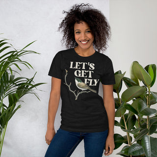 Unisex t-shirt let's get fly 2